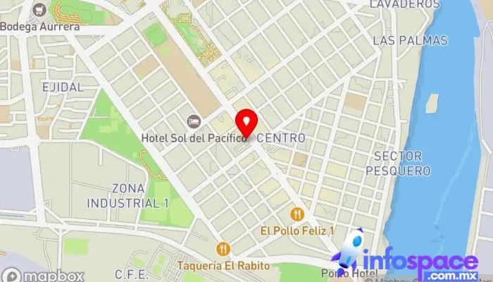 mapa de Central de Autobuses Ciudad Lázaro Cárdenas Agencia expendedora de billetes de autobús en Cdad. Lázaro Cárdenas