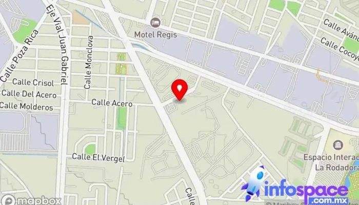 mapa de Central de Autobuses de Ciudad Juárez Servicio de transporte en Juárez