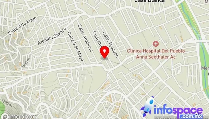 mapa de Centro Informatico Integral De Oaxaca CIIO Cibercafé en Oaxaca de Juárez