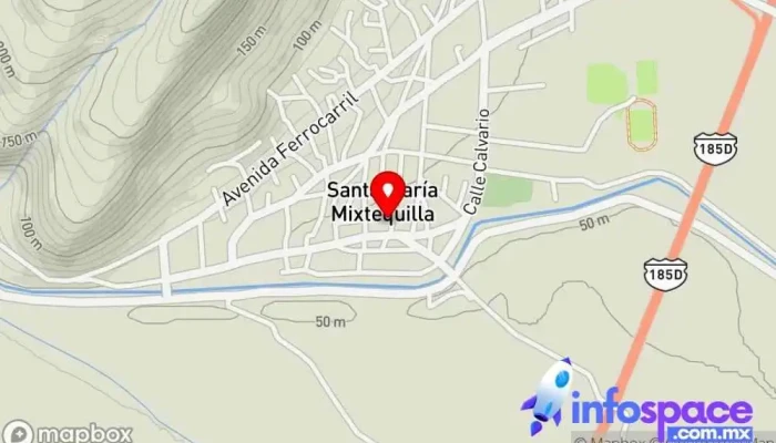 mapa de Centro integrador bienestar mixtequilla Oficina de la Administración en Santa María Mixtequilla