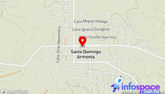 mapa de Centro Integrador de Desarrollo Oficina del gobierno federal en Santo Domingo Armenta
