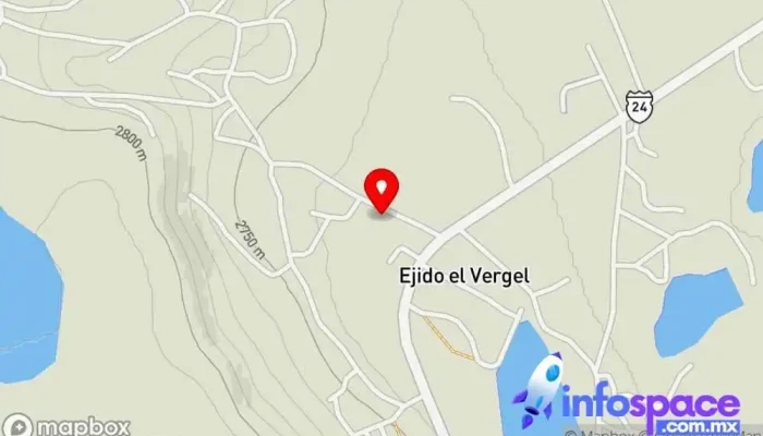 mapa de Centro integrador el vergel Oficina de la Administración en Ejido el Vergel