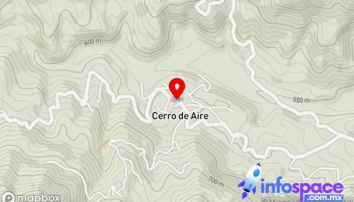 mapa de Cerro de Aire  en Cerro de Aire