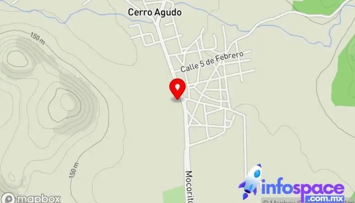 mapa de Cerro De Los Difuntos Zona de senderismo en Cerro Agudo