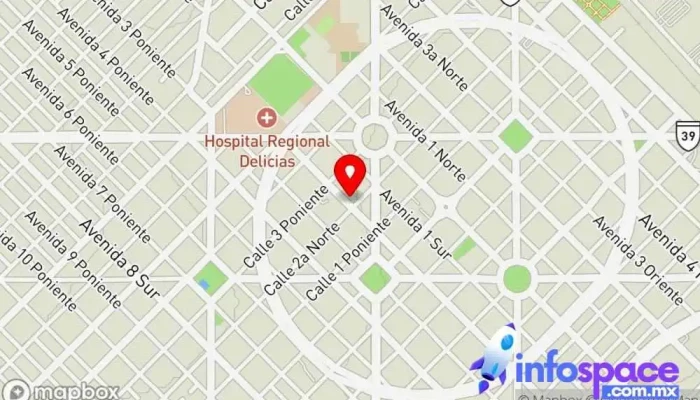 mapa de Chihuahua Consultores Compañía de seguros en Delicias
