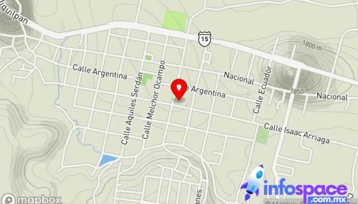mapa de Chilchota  en Michoacán