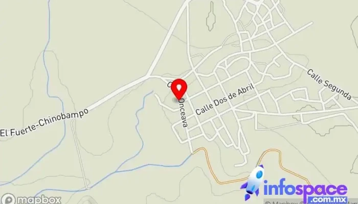 mapa de Chinobampo  en Chinobampo