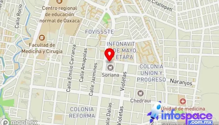 mapa de Chocolate Mayordomo Tienda de productos de chocolate en Oaxaca de Juárez