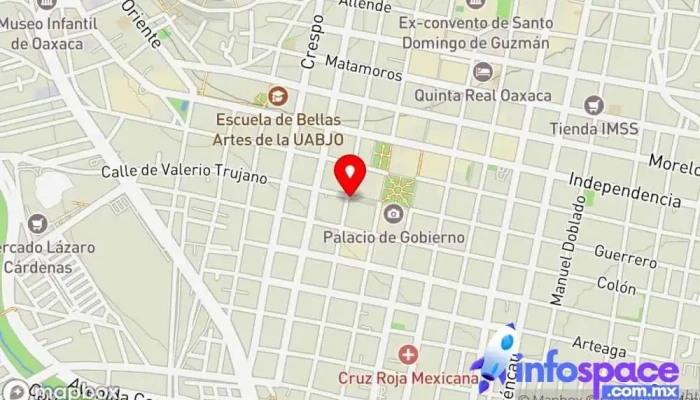 mapa de Chocolate Mayordomo Suc Trujano Chocolatería en Oaxaca de Juárez
