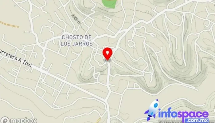 mapa de Chosto de los Jarros  en Chosto de los Jarros