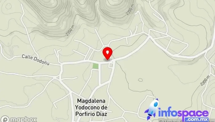 mapa de Ciber Centro Yodocono Servicio de informática en Magdalena Yodocono de Porfirio Díaz