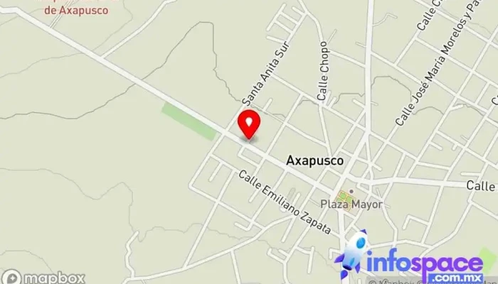mapa de ciber lych@ Cibercafé en Axapusco