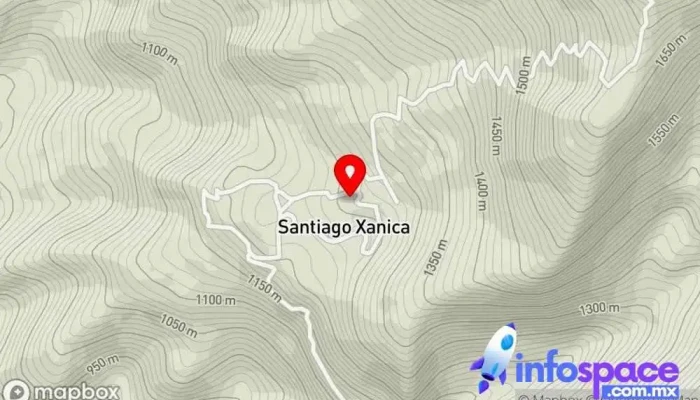 mapa de Ciber Melinka Oficinas de empresa en Santiago Xanica