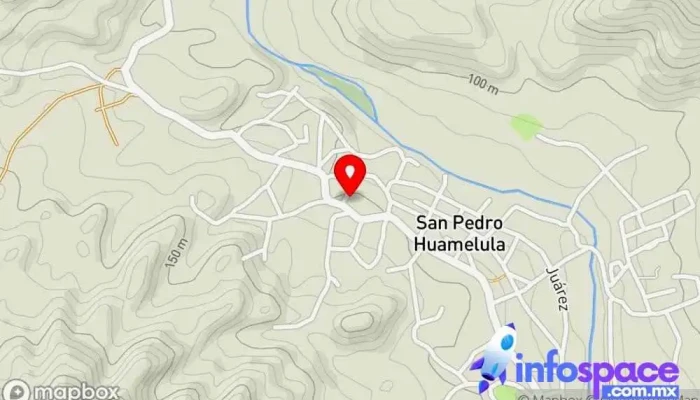 mapa de CIBER RUBEN AGUILAR Soporte y servicios informáticos en San Pedro Huamelula
