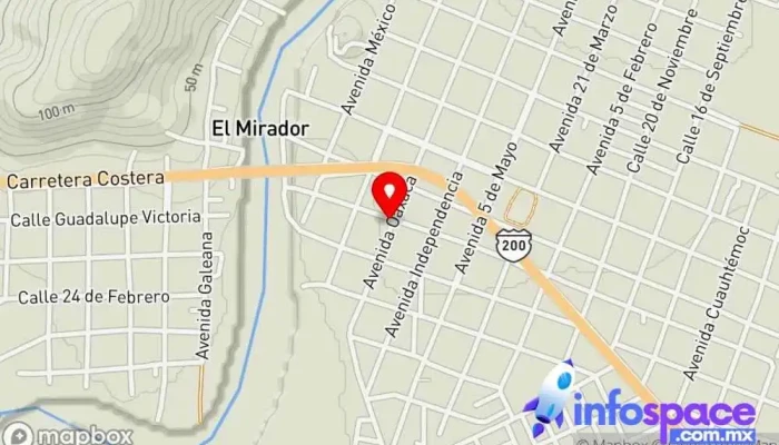mapa de CiberSpacio de Tecnologías  en Río Grande o Piedra Parada