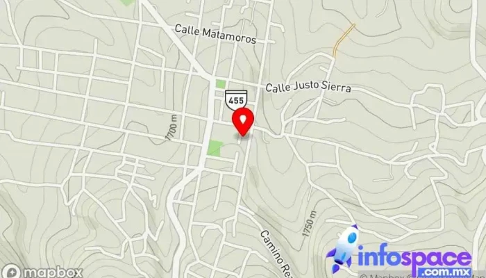 mapa de Cibertux DEP OPS Empresa de software, Consultora informática, Diseñador de sitios web en Tepexi de Rodríguez