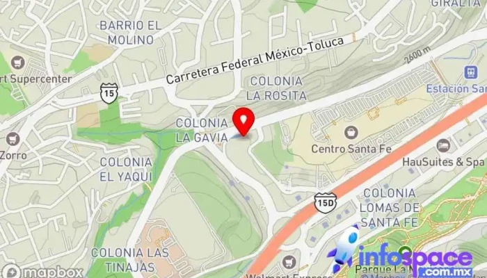 mapa de Ciime Consultoría Integral en Informática de México Oficinas de empresa en Cuajimalpa de Morelos, Ciudad de México