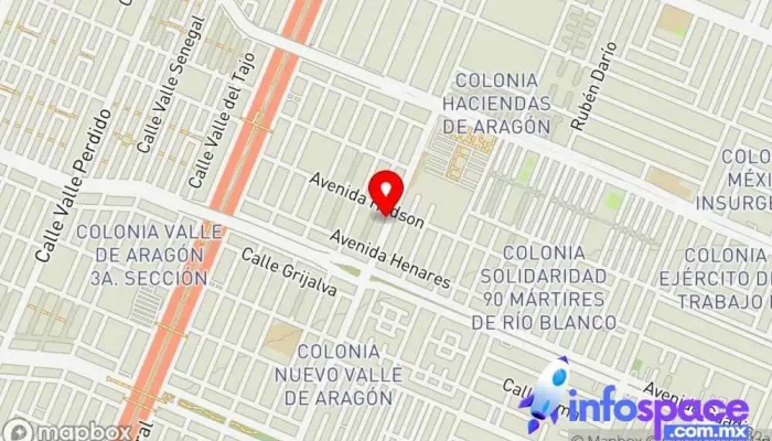 mapa de Ciwortec Consultores Consultora informática, Servicio de seguridad informática, Empresa de software en Ecatepec de Morelos