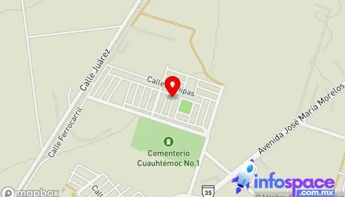 mapa de CIYET Consultoria Informatica Asesor en Cuauhtémoc