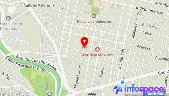 mapa de CL Immobilier Servicios legales en Oaxaca de Juárez
