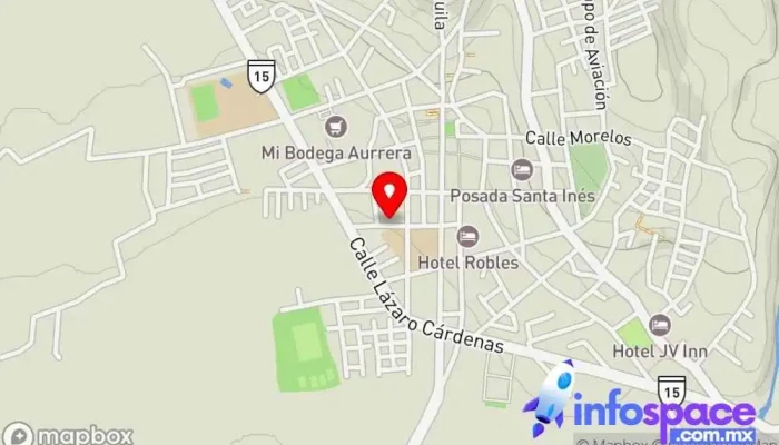 mapa de Clinica del Pc Soporte y servicios informáticos, Consultora informática, Tienda de informática, Proveedor de servicios de Internet, Zona Wi-Fi en Putla Villa de Guerrero
