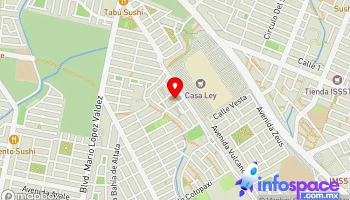 mapa de Cloud Consultores Consultora informática en Culiacán Rosales
