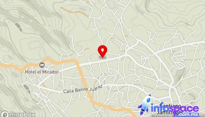 mapa de CM Contabilidad e Informática Oficinas de empresa en Santiago Jamiltepec