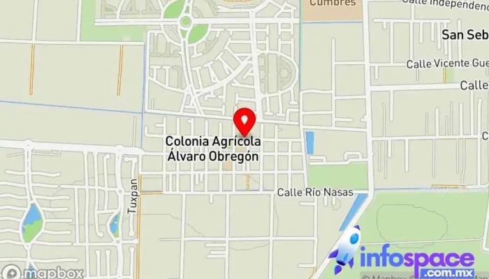 mapa de Col. Agrícola Álvaro Obregón  en Col. Agrícola Álvaro Obregón
