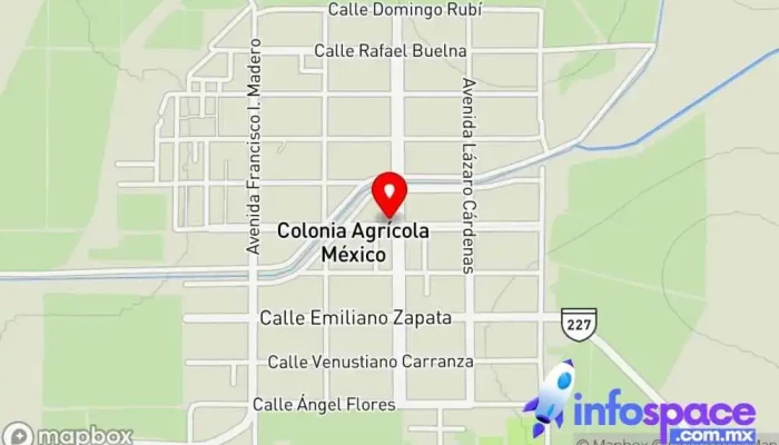 mapa de Col. Agrícola México  en Col. Agrícola México