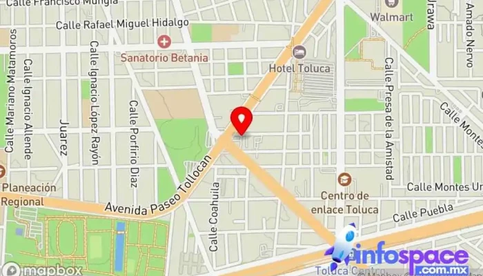 mapa de Colonia la costera Culiacán sinaloa Centro comercial en Toluca de Lerdo