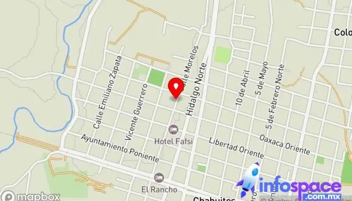 mapa de Compu Teacher Tienda de accesorios informáticos en Chahuites