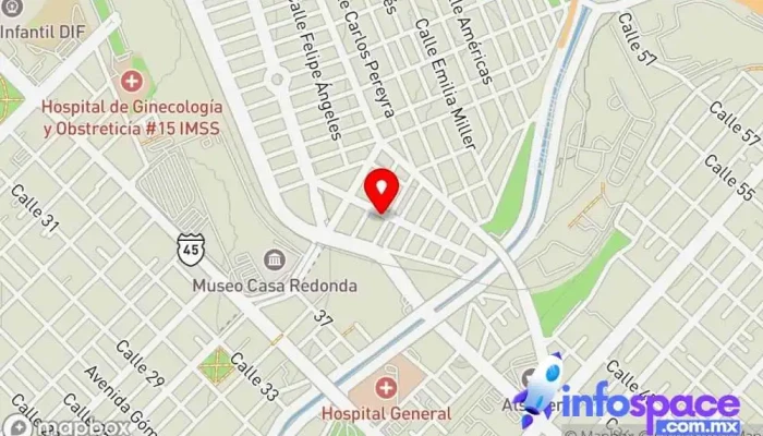 mapa de Computer Workshop Oficinas de empresa en Chihuahua
