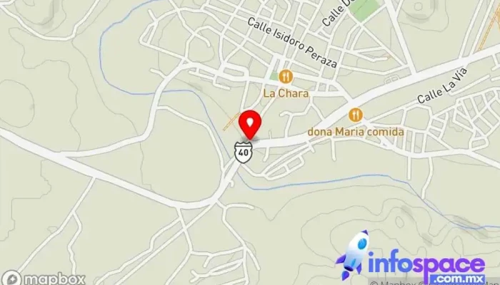 mapa de Concordia Bus stop en Heroica Cdad. Concordia