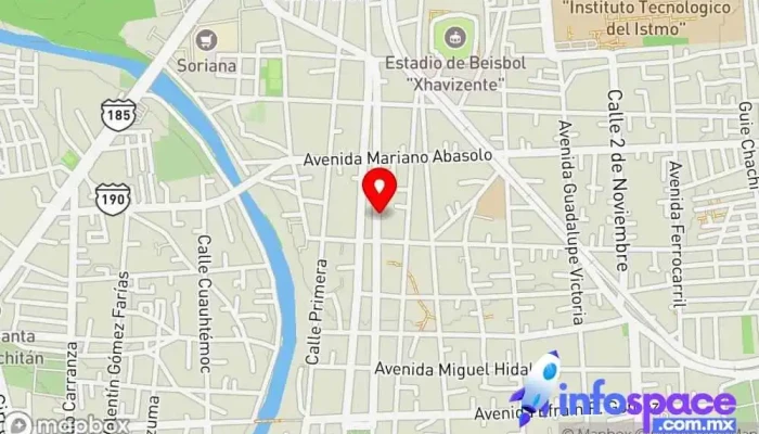 mapa de Constructora Y Consultoria Administrativa E Inmobiliaria Empresa constructora, Asesor de construcción, Agencia de bienes inmuebles comerciales, Consultor inmobiliario en Juchitán de Zaragoza