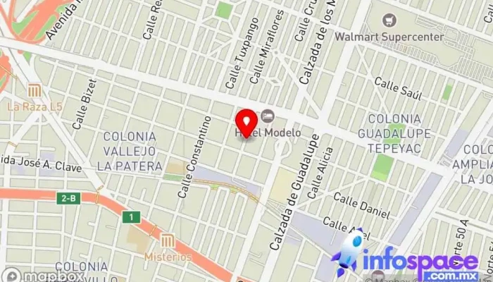 mapa de CONSULT-A Consultora de administración empresarial en Gustavo A. Madero, Ciudad de México