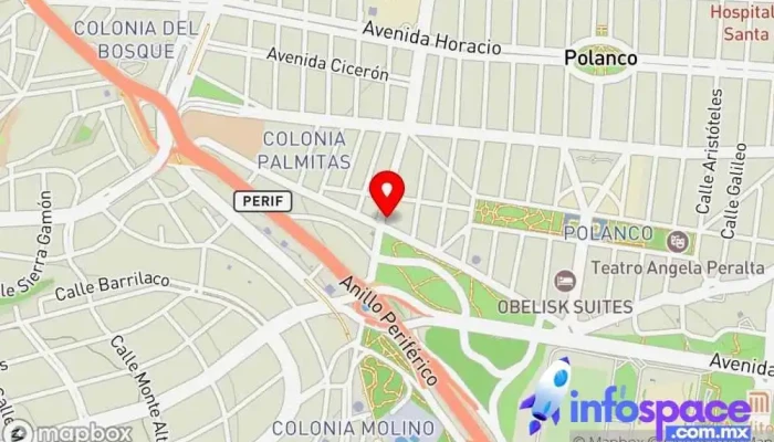mapa de Consulting IT services Fidem, S. C. Servicio de informática en Miguel Hidalgo, Ciudad de México