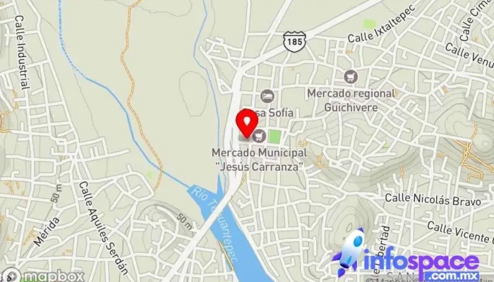 mapa de Consultores IKU Servicio de salud mental en Santo Domingo Tehuantepec