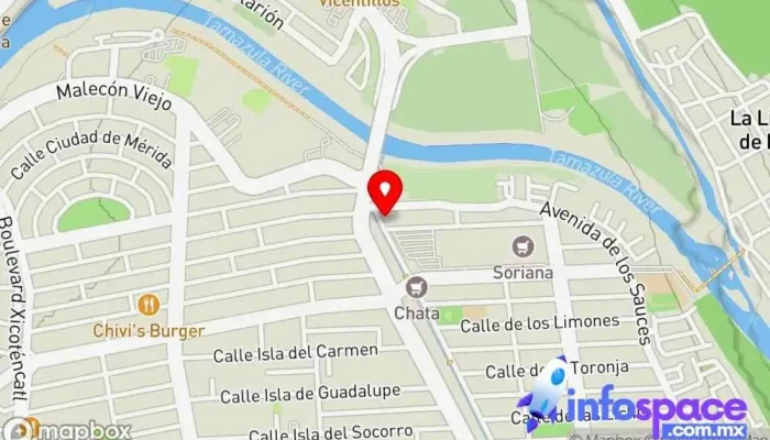 mapa de Consultores Leyva Rojas y Asociados Asesor en Culiacán Rosales