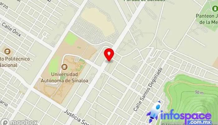 mapa de Consultores Telura Consultora de administración empresarial en Los Mochis