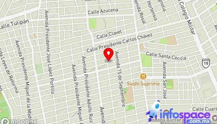 mapa de Consultoría De Negocios Del Norte Consultora de administración empresarial en Culiacán Rosales