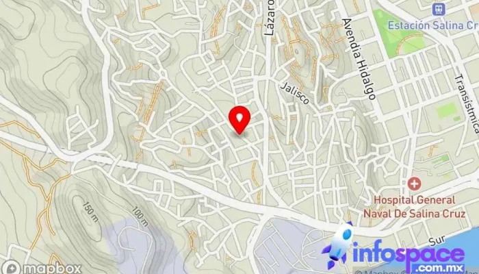 mapa de Consultoria Dental Dentista en Salina Cruz