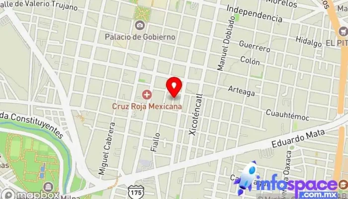 mapa de Consultoría DS Oficina de la Administración en Oaxaca de Juárez