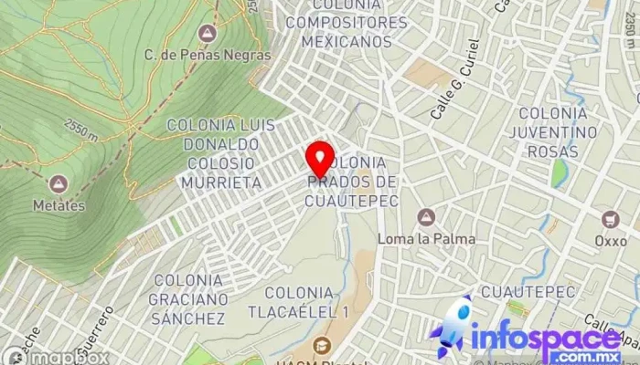 mapa de Consultoría Educativa De La Ciudad De México Asesor en Gustavo A. Madero, Ciudad de México