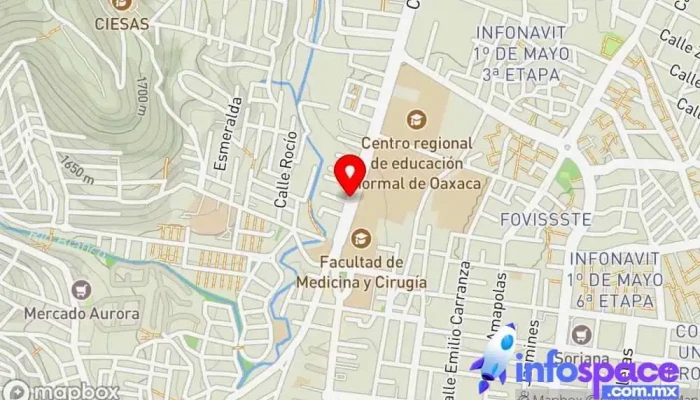 mapa de Consultoría Empresarial de Oaxaca Contable en Oaxaca de Juárez