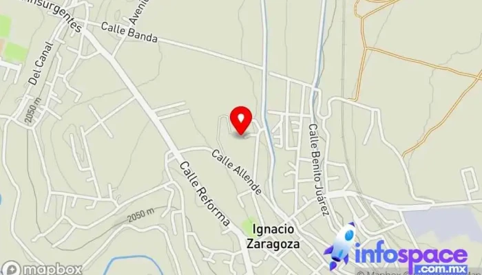 mapa de Consultoría Empresarial en TI Consultora informática, Centro de negocios en Tula de Allende