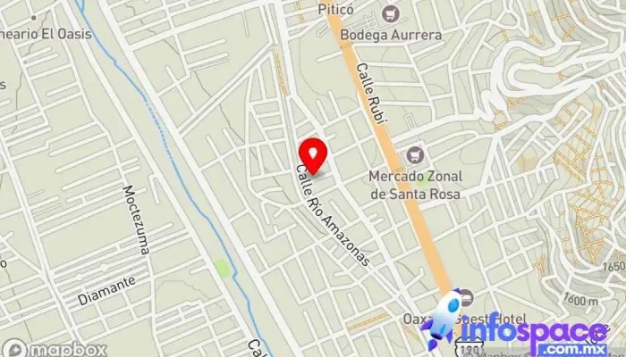 mapa de CONSULTORIA EMPRESARIAL & FISCAL DE OAXACA Asesor en Oaxaca de Juárez