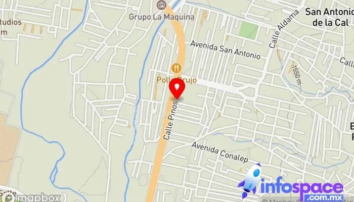 mapa de Consultoría Integral De Odontología Dentista en San Antonio de la Cal