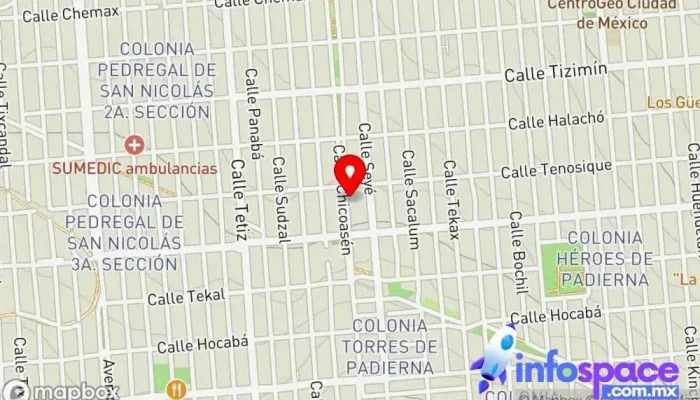 mapa de Consultoria Integral en Sistemas Consultora financiera en Tlalpan, Ciudad de México