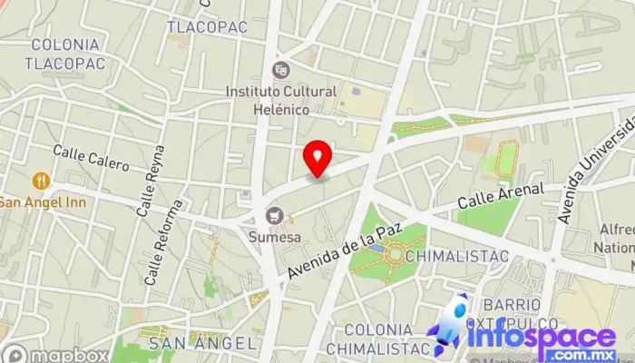 mapa de Consultoría Integral Consultora de administración empresarial en Álvaro Obregón, Ciudad de México