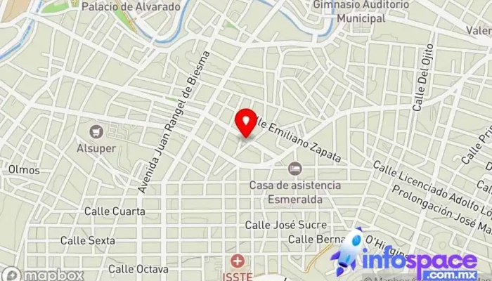 mapa de Consultoria Integral Psicologica Garcia Salvatierra Servicio de salud mental en Hidalgo del Parral